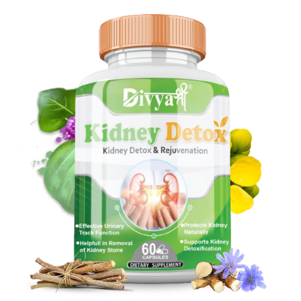 Divyashree Kidney Detox® - Natural Kidney Cleanse Formula